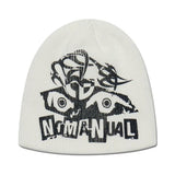 NOMANUAL(ノーマニュアル)  NM R.G BEANIE - CREAM