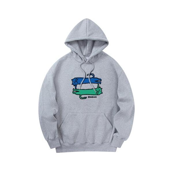 [RADINEO]★ 韓国人気★LONG CAT HOODIE RADINEO (ラディネオ) LONGCAT HOODIE GREY – UNDERSTUDY CLUB