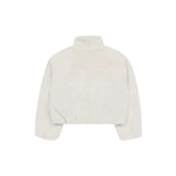 アクメドラビ(acme' de la vi) SPORTY LOGO ECHO FUR JACKET IVORY