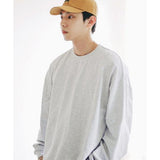 JEMUT (ジェモッ)  With Overfit Long T-shirts Whiteoatmeal OYLT2456