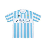 アジョバイアジョ(AJOBYAJO)             Tribal AJO Soccer Top [SKY BLUE]