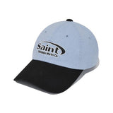 セイントペイン(SAINTPAIN)    SP SAINT LOGO BALL CAP-LIGHT BLUE