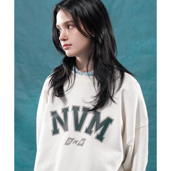 ティーダブリューエヌ(TWN)  Wayne Sweat Shirts Cream LMMT3418