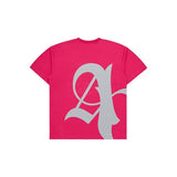 アクメドラビ(acme' de la vi) BIG NEW SYMBOL PRINTING SHORT SLEEVE T-SHIRT PINK