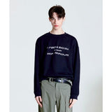 ラメルマメゾン (LA MER MA MAISON)    STEEK SWEAT-SHIRT NAVY