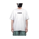 ブラックブロンド(BLACKBLOND) BBD Spray Masking Logo T-Shirt (White)