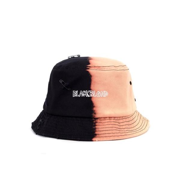 ブラックブロンド(BLACKBLOND) BBD Division Border Graffiti Logo Bucket Hat (Black)
