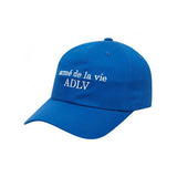 アクメドラビ(acme' de la vi)  ADLV BASIC BALL CAP BLUE