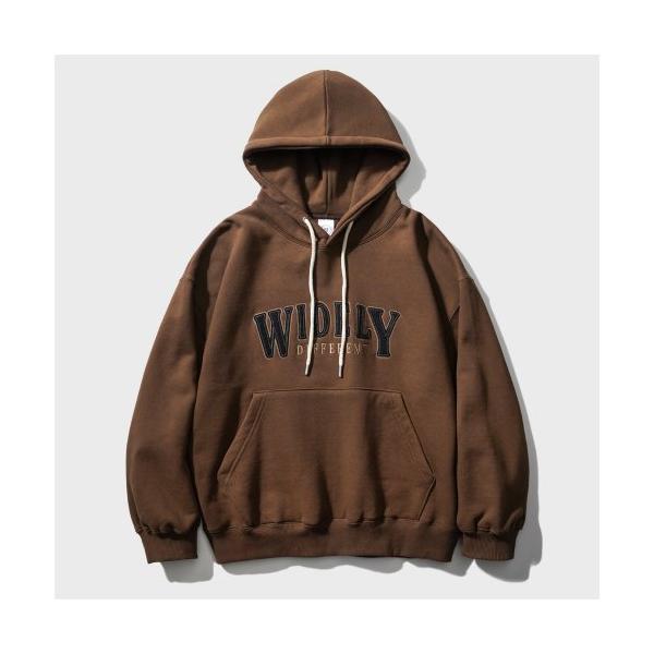 JEMUT (ジェモッ) Widely Overfit Napping Hood Brown OYHD2467