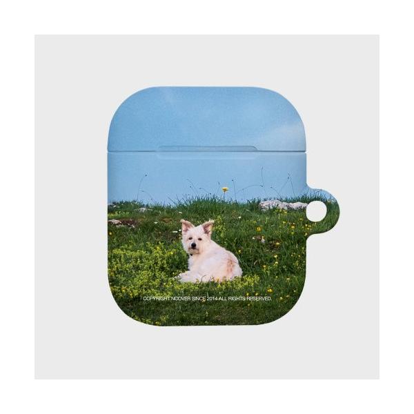 NCOVER（エンカバー） DOG ON COOKED NATURE-BLUE(AIRPOD HARD)