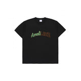 アクメドラビ(acme' de la vi)  SPLIT LOGO SHORT SLEEVE T-SHIRT BLACK