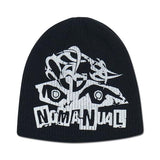 NOMANUAL(ノーマニュアル) NM R.G BEANIE - BLACK