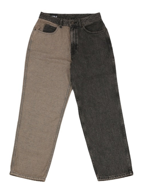 アジョバイアジョ(AJOBYAJO)  Twofold Washed Jeans [Charcoal]