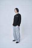 オーワイ(OY) TEXT FLOWER LONG SLEEVE-BLACK