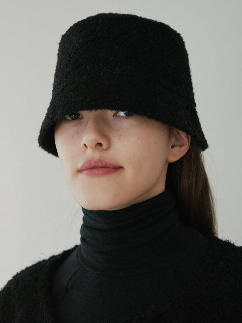 TMO BY 13MONTH（ティーエムオーバイサーティンマンス）WINTER BUCKET HAT (BLACK)