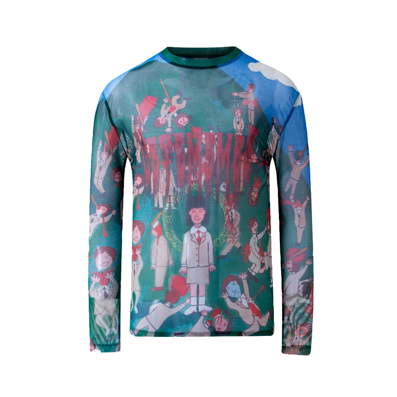 VETEMEMES（ヴェトミームス）BATTLE ROYAL MESH LONG SLEEVE