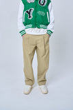 オーワイ(OY) WAVE LINE LOGO PANTS-BEIGE