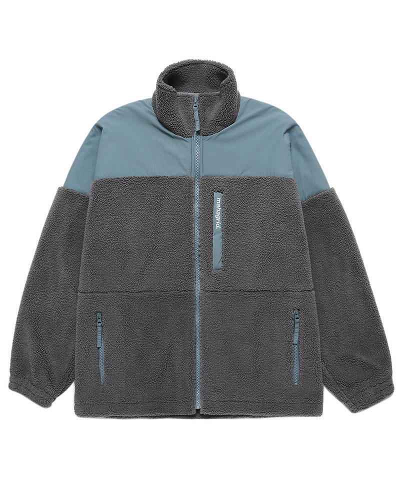 mahagrid (マハグリッド) BOA FLEECE JACKET [GREY]