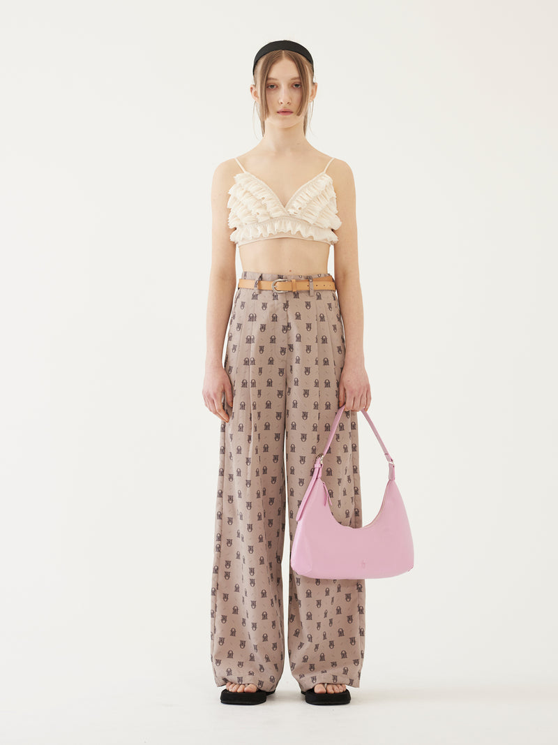 TMO BY 13MONTH（ティーエムオーバイサーティンマンス）RUFFLED BUSTIER (IVORY)