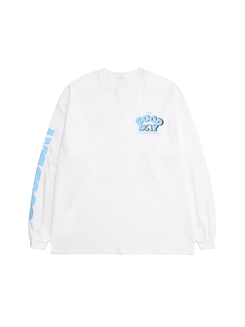 benir (ベニル)  BENIR GOODDAY LONG SLEEVE TEE [BLUE]