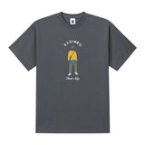 RADINEO (ラディネオ)　Life gray short-sleeved T-shirt