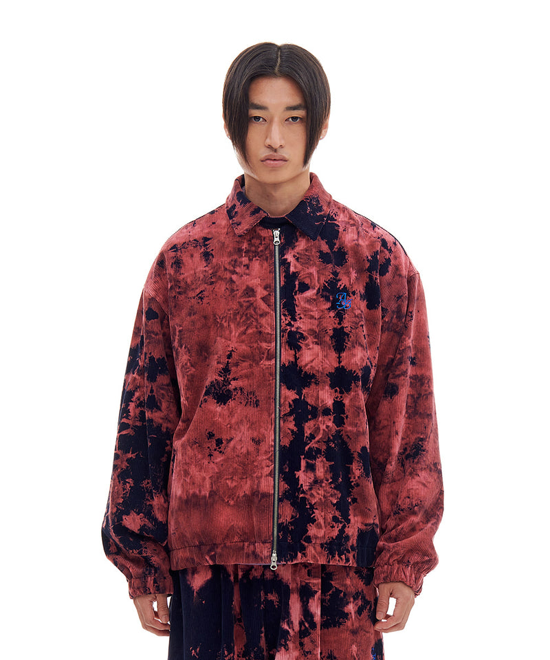 ARCHIVE BOLD (アーカイブボールド)　939 LOGO CORDUROY JACKET (TIE-DYE NAVY)