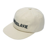 アクメドラビ(acme' de la vie)  ADLV STITCH EMBROIDERY BALL CAP WHITE