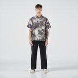 アクメドラビ(acme' de la vie)PAISLEY SHIRTS BLACK