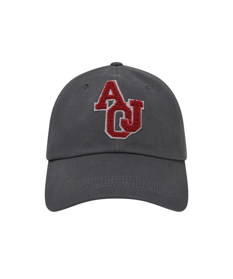 アジョバイアジョ(AJOBYAJO) Boucle Applique Logo Cap [Charcoal]