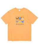 mahagrid (マハグリッド) BUTTERFLIES TEE [PEACH]
