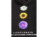 ランベルシオ(LANG VERSIO) 258 Floral print hoodie