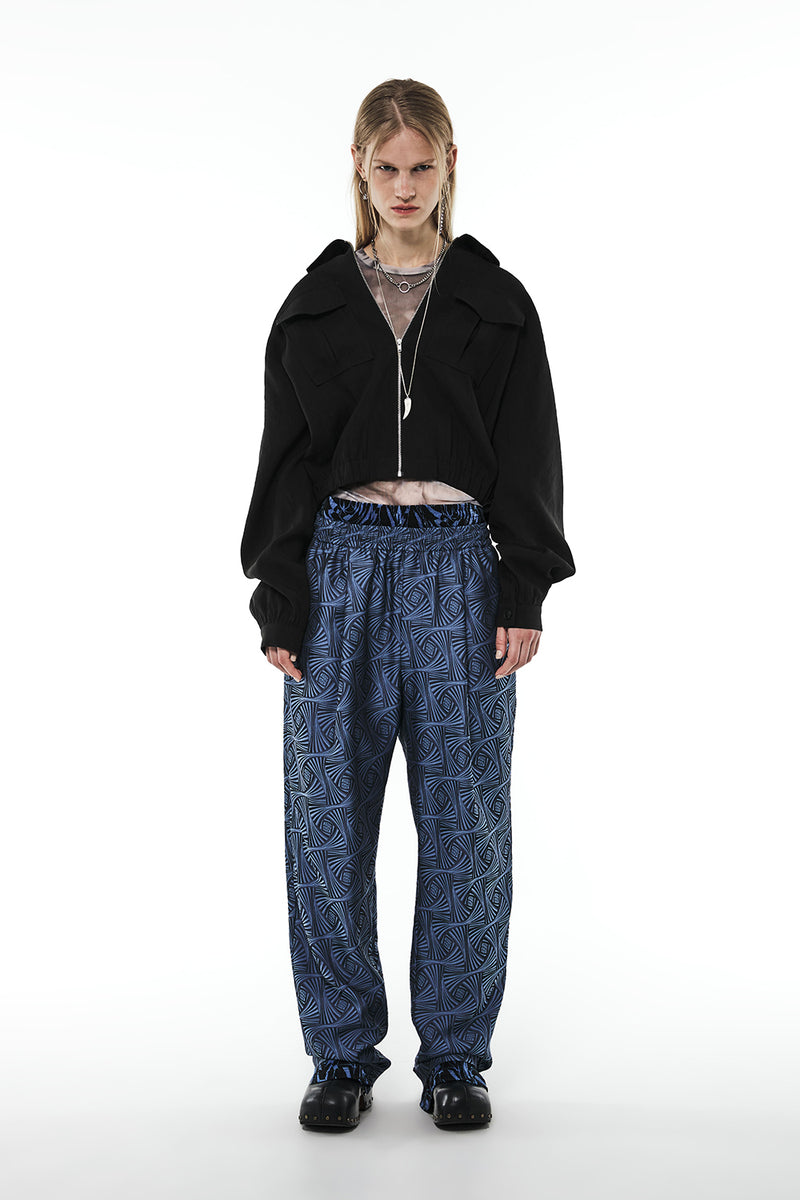 MMIC(エムエムアイシー)   SPIRAL SQUARE PANTS BL