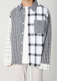 ランベルシオ(LANG VERSIO) 263 Mix check shirt