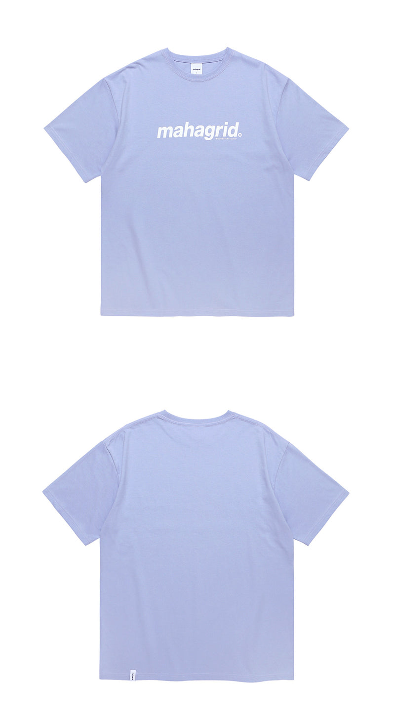 mahagrid (マハグリッド)  BASIC LOGO TEE [PURPLE]