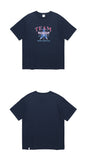 mahagrid (マハグリッド)  ALL STAR TEE [NAVY]