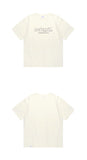 mahagrid (マハグリッド)  THIRD LOGO TEE [CREAM]