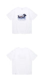 mahagrid (マハグリッド)  SEA OTTER FAMILY TEE [WHITE]