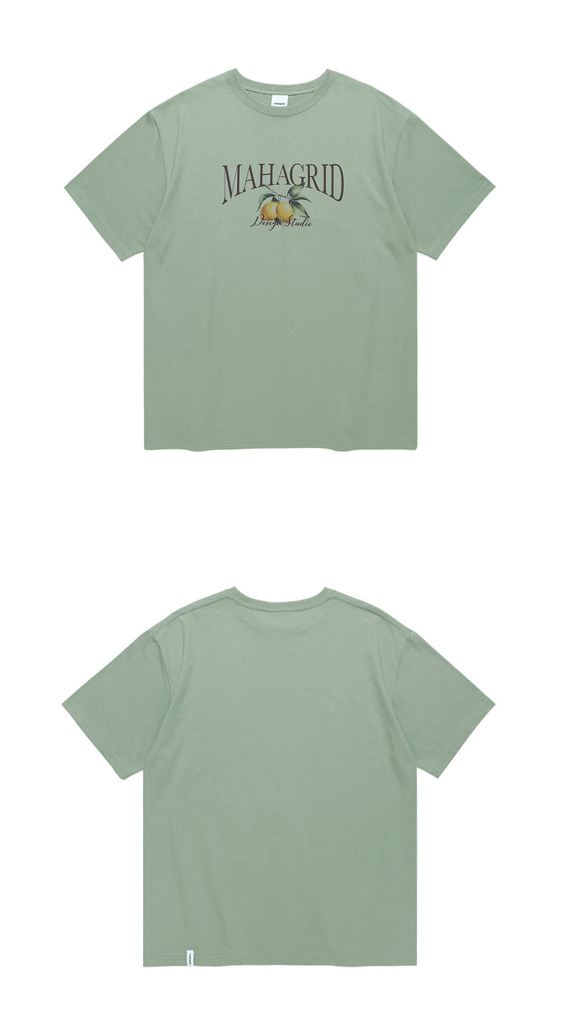 mahagrid (マハグリッド)  LEMON TREE TEE [GREEN]
