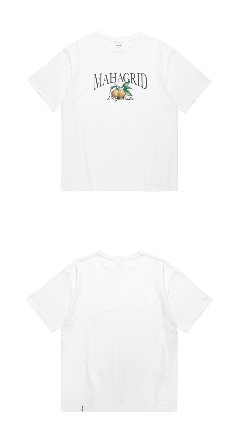 mahagrid (マハグリッド) LEMON TREE TEE [WHITE]