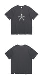 mahagrid (マハグリッド) SKELETON TEE [CHARCOAL]