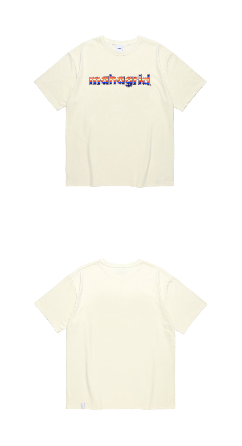 mahagrid (マハグリッド) SUNBURST TEE [CREAM]