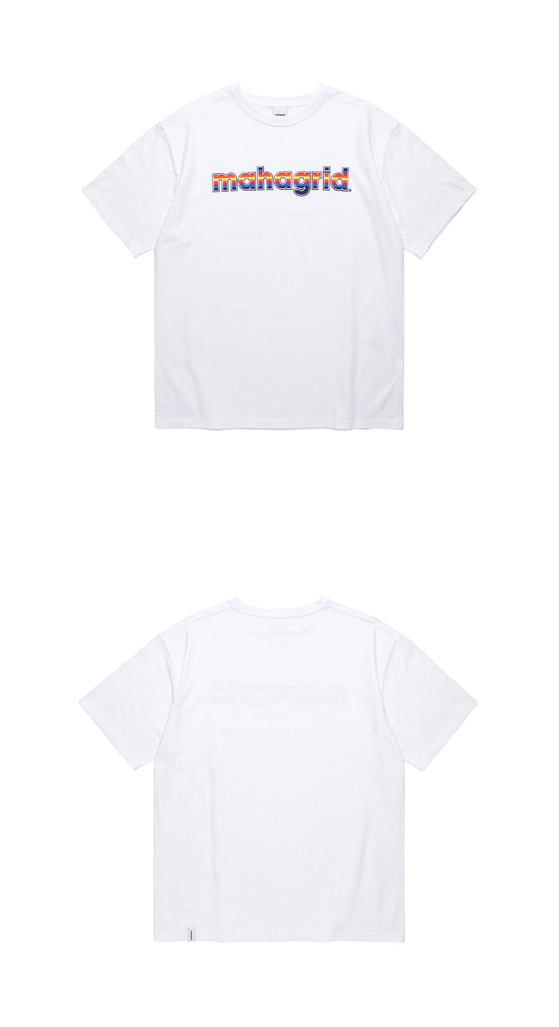 mahagrid (マハグリッド) SUNBURST TEE [WHITE]