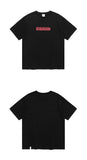 mahagrid (マハグリッド) RAW CUT EDGE TEE [BLACK]