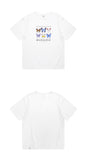 mahagrid (マハグリッド) BUTTERFLIES TEE [WHITE]