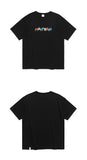 mahagrid (マハグリッド) ALPHABET FRIENDS TEE [BLACK]