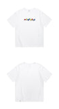 mahagrid (マハグリッド) ALPHABET FRIENDS TEE [WHITE]