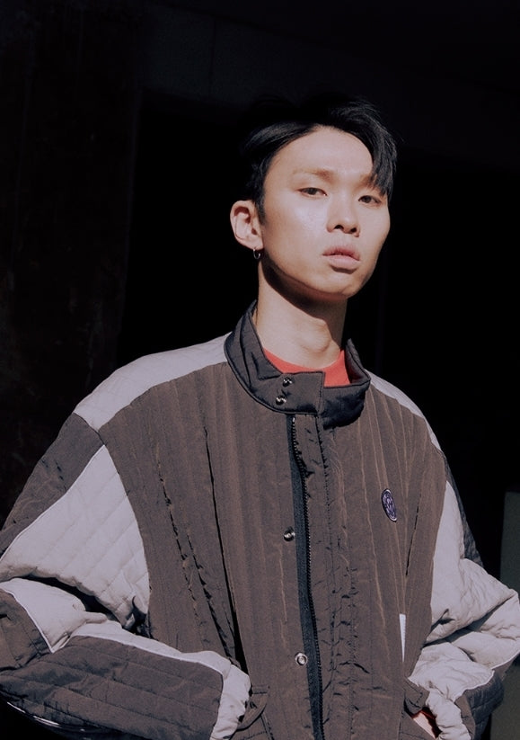 オベルー(OVERR) ESSAY.5 STRIPE QUILTING JACKET