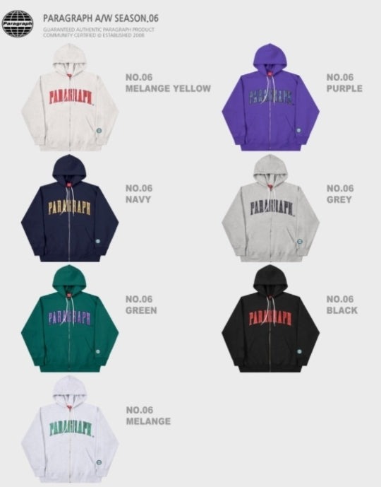 Paragraph ( パラグラフ ) SATIN HOOD ZIP UP NE4206