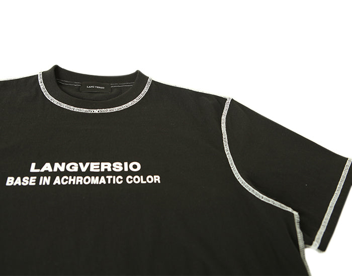 ランベルシオ(LANG VERSIO) 248 stitch logo T-shirts